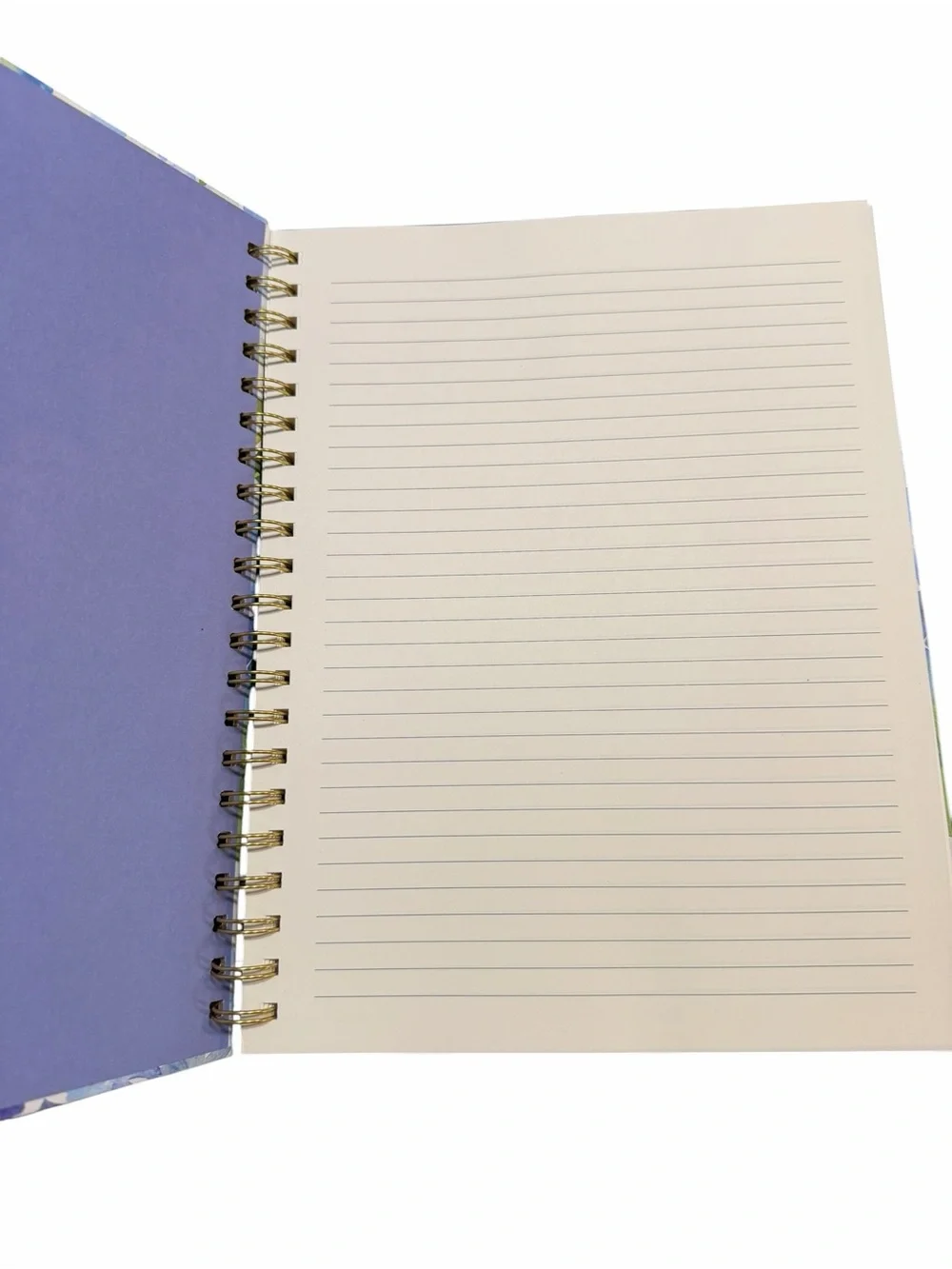 Floral Hydrangea Spiral Notebook
